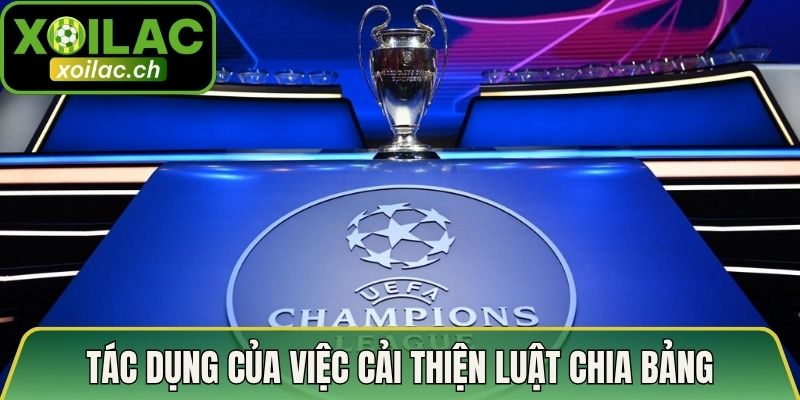 Cơ Chế Chia Bảng Champions League Mới – Bước Tiến 2026 4 Tác dụng của việc cải thiện luật chia bảng