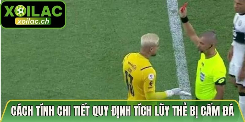 Quy Định Tích Lũy Thẻ Bị Cấm Đá Và Những Điều Cần Biết 3 Cách tính chi tiết quy định tích lũy thẻ bị cấm đá