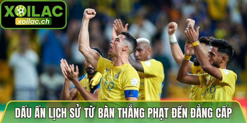 Siêu Phẩm Sút Phạt Của Ronaldo Tại Al Nassr Bùng Nổ 4 Dấu ấn lịch sử từ bàn thắng phạt đền đẳng cấp